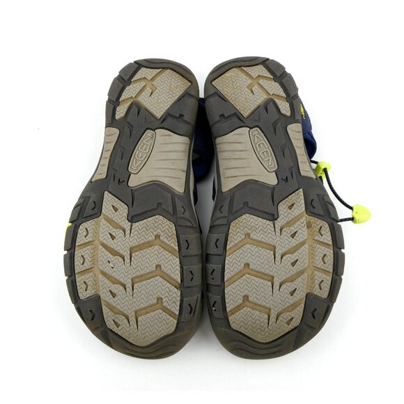 Keen Newport Waterproof Hiking Sandals Navy/Yellow Size 6 - Picture 6 of 11